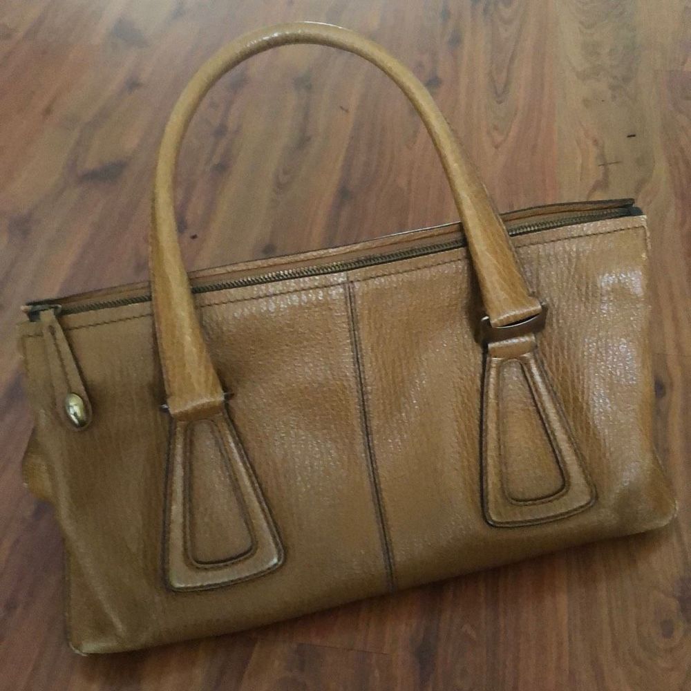 Tods Tan leather handbag